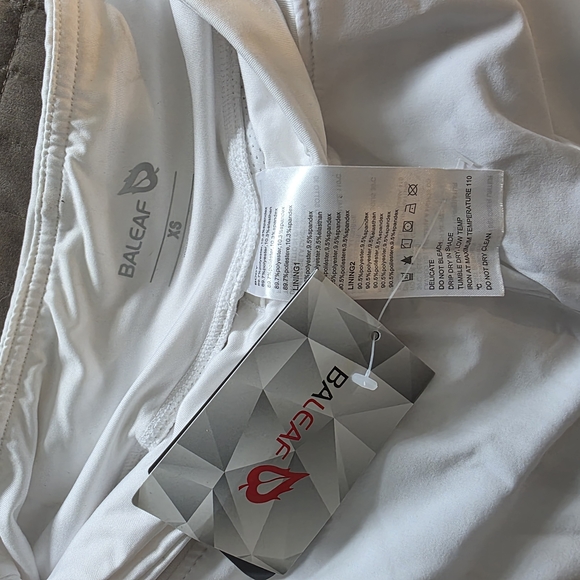 Baleaf White Performance Leggings - Picture 1 of 3